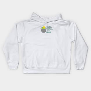 Gravity or guacamole? Kids Hoodie